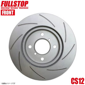 FULLSTOP フルストップ ブレーキローター CS12 フロント MITSUBISHI ミツビシ 三菱 ミラージュ C51A/C52A/C61A/C62A/C64A 3416031 CS12