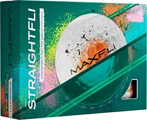 Maxfli (}bNXtC) St{[ Straightfli Golf Balls Xg[gtC OtBeB}`J[ 2025Nf Ȃɂ{[ [K