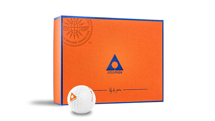 楽天市場】世界一飛ぶボール Attomax(アトマックス) Golf Balls ゴルフ 