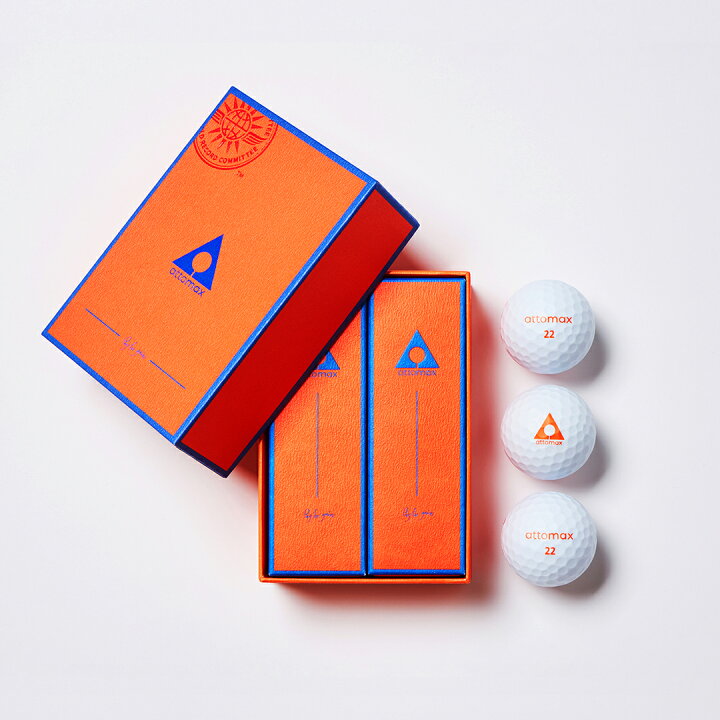 楽天市場】世界一飛ぶボール Attomax(アトマックス) Golf Balls ゴルフ 