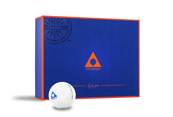 楽天市場】世界一飛ぶボール Attomax(アトマックス) Golf Balls ゴルフ 