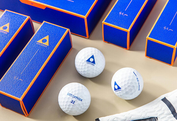 楽天市場】世界一飛ぶボール Attomax(アトマックス) Golf Balls ゴルフ 
