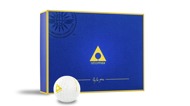 楽天市場】Attomax Golf Ball HARD HS47M/S以上 1ダース 12球入 USA直 