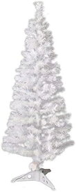 【ジャンク品】高輝度LEDホワイトファイバーツリー180cm　色白 サイズ180cm クリスマスに！　※ファイバー部分に動作異常があります、別な目的でご使用下さい。