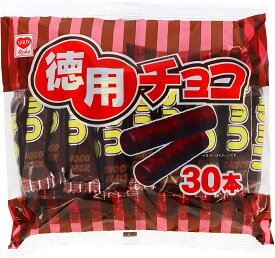 リスカ チョコ 30本×6袋　チョコ棒　おかし　お菓子　チョコレート　大容量　個包装　ギフト　プレゼント