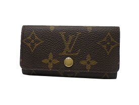 LOUIS VUITTON ルイ・ヴィトンミュルティクレ4 M62631キーケース4連 モノグラムライン【中古】【送料無料】【質屋出品】