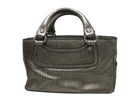 CELINE セリーヌブギーバッグ ハンドバッグゴールド系【中古】【送料無料】【質屋出品】