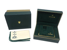 ROLEX ロレックス空き箱 外箱 内箱アンティーク グリーン(緑)系【中古】【送料無料】【質屋出品】
