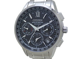 CITIZEN シチズンエクシード CC4030-58EF950-T086982 腕時計サテライトウェーブ チタンブラック(黒)文字盤 箱・保証書付き【中古】【送料無料】【質屋出品】