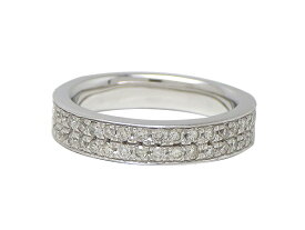 Samantha Tiara サマンサティアラリング 指輪K18WG(ホワイトゴールド) ダイヤモンド0.54ct【実寸】9号【中古】【送料無料】【質屋出品】