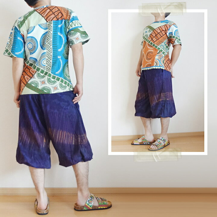 楽天市場 カラフルアフリカンメンズtシャツ メンズエスニック エスニックtシャツ アフリカンtシャツ カラフル 派手 アジアン エスニックファッション メール便ok アジアン エスニック アーシャー