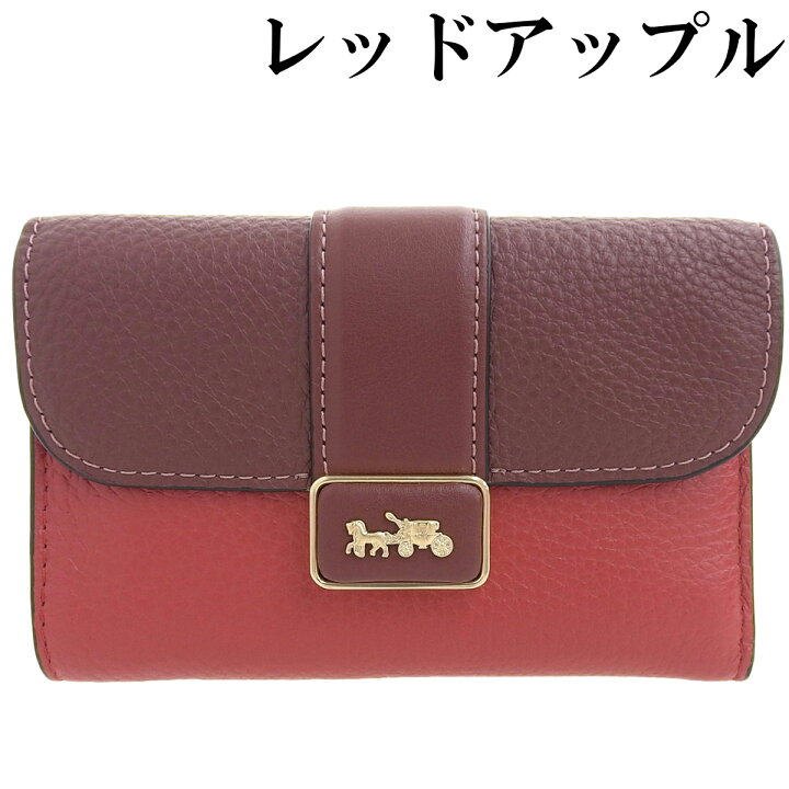 楽天市場】【COACH】 コーチ レザー 折り財布 ミディアム グレース 