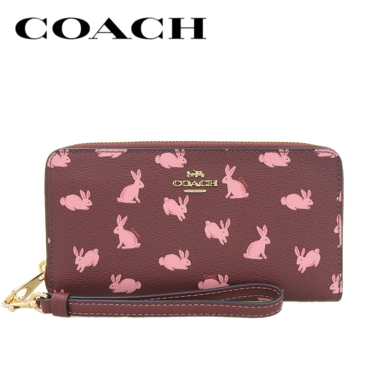楽天市場】【COACH】 コーチ 干支コレクション 限定 うさぎ柄 長財布 