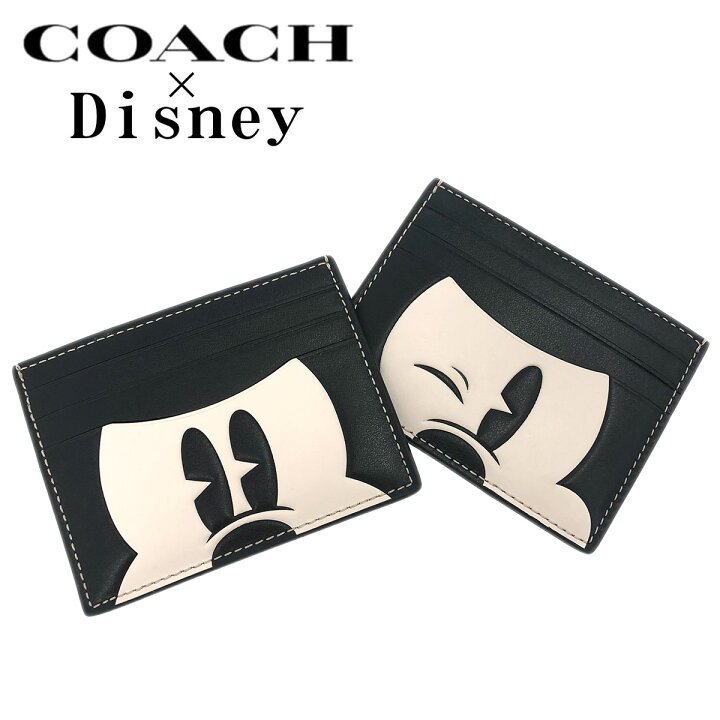 楽天市場】【COACH】 コーチ×ディズニー ミッキーマウス スリム ID 