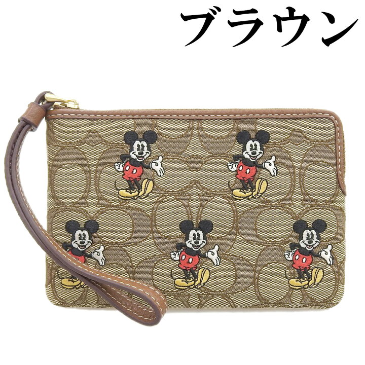楽天市場】【COACH】 コーチ×ディズニー ミッキーマウス ジップリス 