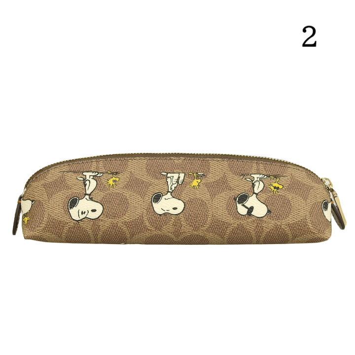 楽天市場】【COACH】 コーチ×ピーナッツコラボ スヌーピーウッド 