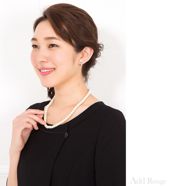 楽天市場】【メール便送料無料】パールネックレス イヤリング セット 