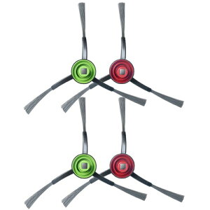 EUSTACE�G�R�o�b�N�X �����p�T�C�h�u���V DEEBOT OZMO 920 950 T5 T8 T9 N8 X1�V���[�Y�Ή��p�G�b�W�u���V (4�{�Z�b�g) �݊��i �|���@�̌������i �G�b�W�N���[�j���O�u���V ���Օi