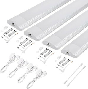 MAGOKORO 4�{ LED�x�[�X���C�g ����̌^ 20W�^ �����F 6000K 2700lm 18W ���P�x LED�u���� �X�C�b�`�t��ON/OFF�؂�ւ� �v���O�t�� �L�b�`���p���C�g ��̒��ǃ����v ���邢 ���^�u���� �G�R�y��