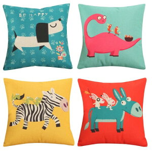 YunJeude �N�b�V�����J�o�[ 55x55cm 4���Z�b�g �k�� �􉽊w�͗l �Ⴄ�� ���l�� ���� ���� ������� �t�@�X�i�[ ���_�� �ƒ둕�� �� ���� �l�G�ʗp �C���e���A �x�b�h���[�� (������A, 55x55)