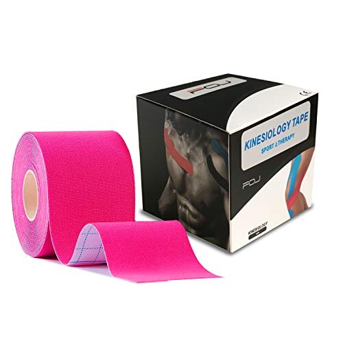 テーピングテープ キネシオ テープ 筋肉・関節をサポート 伸縮性強い 汗に強い パフォーマンスを高める 5cm×5m 1巻入