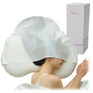 SILQA(�V���N�A) ���V���N �w�A�P�A�� �u�V���N�t�[�h�����C�E�����E�Ód�C���甯��ی� �X�����Ɗ��炩�Ȓ����ցv 25��v���~�A���̖��J�o�[�t���i60×30cm�j