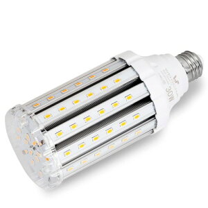 LED�R�[�����C�g �g�E�����R�V�^ 30W LED�d�� E26���� 3500Lm/6000K 300-350W���M�d������ �����P�x �ȃG�l ������ �q�ɁE�[�ˁE���ԏ�E�ԌɁE�H��E�����K���[�W�ȂǂɑΉ��c (30W, �����F)