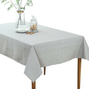 Forhomelife �e�[�u���N���X �k�� ���� �V�R�f�� ���l�� �e�[�u���J�o�[ ���n tablecloth �z �����` 120x160cm �O���[