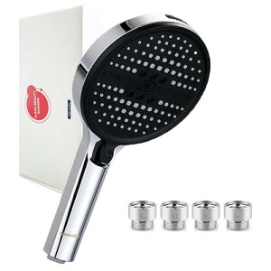 �V�����[�w�b�h �}�C�N���i�m�o�u��140 mm����o���ʐ� ������ �����K�^ shower head �ɍא��� ����ɔ��ɗD���� �~�X�g �V�����[ �ۉ� �ێ� ������ �ь����ꏜ�� ���R��h�~ ���۔ėp�