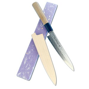 ��F�s 45�w�Ɩڃ_�}�X�J�X�a�� 150mm / SakaiTakayuki 45Layer-Hammered-Damascus Japanese-Style-Handle Petty-Knife 5.9inch with/Sheath �T07256