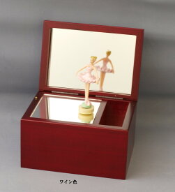 オルゴール OE778 バレリーナ 人形1体 日本製