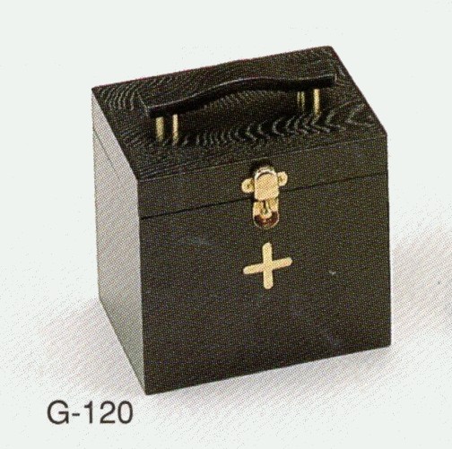 木製 メディスンボックス 薬箱 驚きの価格 アール 日本製 G-120 76%OFF 送料無料 グレイ