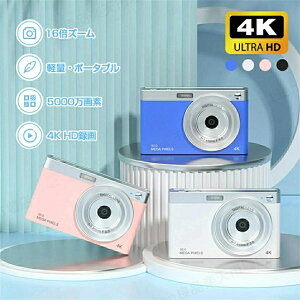 �f�W�^���J���� 5000����f 16�{�Y�[�� 4K HD�^�� 2.88�C���`���� AF �I�[�g�t�H�[�J�X �I�[�g VLOG�^�� HD�r�f�I CMOS �����������v ���� ���B�� �ȓd�� IPS��� �t���b�V���]�� �y�� �|�[�^�u�� 