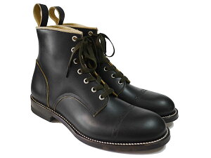 Makers CJ[Y C CHAIN RACE UP BOOTS BLACK