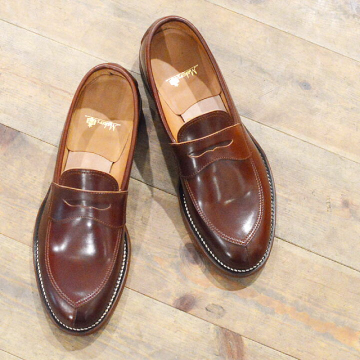 楽天市場】Makers メイカーズ 靴 V TIP LOAFER #4 : 亜洲