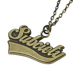 �T�u�T�G�e�B �l�b�N���X Subciety METAL NECKLACE -GLORIOUS- �X�g���[�g �A���J�W �V���v�� �C���f�B�S