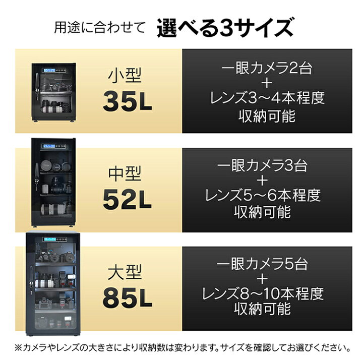 楽天市場】【15%クーポンで⇒8,483円〜】【送料無料】 防湿庫 カメラ 