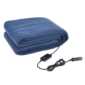 2/26迄★激得クーポン！【送料無料】 車載用 電気ブランケット 温度調節 タイマー 両面 車用 シガーソケット 12V 24V 電気毛布 電熱 ヒーター ヒート ホット あたたかい 暖房 ブランケット ひざ掛け 毛布 冬 寒い 春 冷房 クーラー 防寒 車便利グッズ カー用品