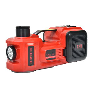 ■10/30限定10%OFFクーポン■【送料無料】 ジャッキ 5t 電動ジャッキ 油圧ジャッキ 自動車ジャッキ 簡単操作 12V DC油圧式電動じゃっき Ledライト付 電動油圧ジャッキ 脱出用ハンマー付 収納ケ