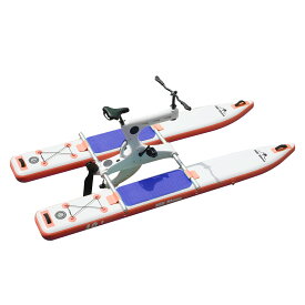 ☆7/22(火)迄！先着99円クーポン☆【送料無料】 水上自転車 水上バイク 水上サイクリング インフレータブル 自転車 大人の水遊び フロート 水上スポーツ アクティビティ 水上 海上 イベント マリンスポーツ 海 川 湖 ウォーターバイク バイシクル 後退可能