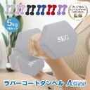 【送料無料】 ダンベル 5kg 2個セット カラー トレーニング 筋トレ 男性 女性 鉄アレイ ブルー レッド サイズ約9cm×9cm×20cm ブルー/レッド...