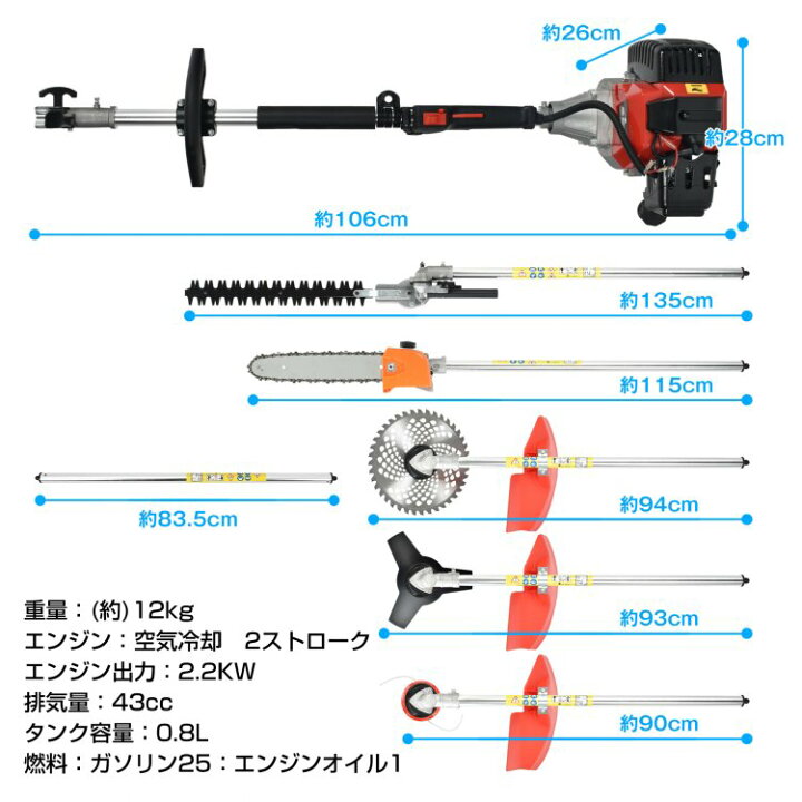 楽天市場】☆11/26迄10%オフクーポン☆【送料無料】DIY 草刈り機 草刈 