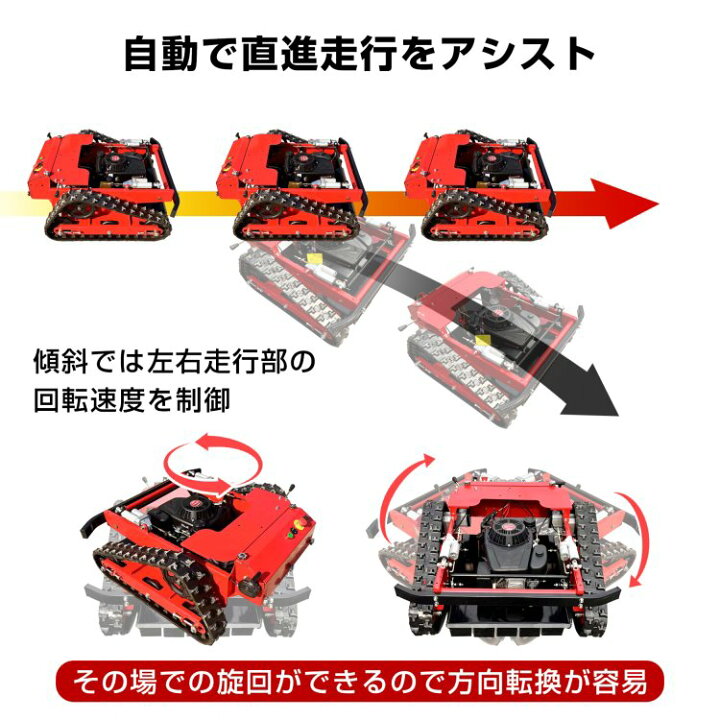 楽天市場】☆先着10%OFFクーポン！4/4〜☆【送料無料】 自走式草刈機 