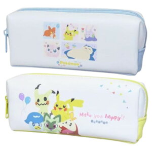 ペンケース ポケットモンスター ツインファスナー マルチケース ポケモン キャラクター グッズ 筆箱 文具 カミオジャパン ペンポーチ