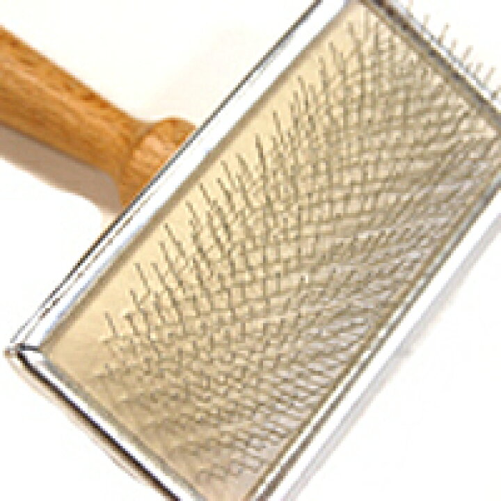 楽天市場 ローレンス ソフトスリッカー Mサイズ お手入れ 被毛のケア おすすめ 動物 お手入れ用品 ブラッシング スキンケア スリッカー ブラシ スリッカーブラシ トリミング 中型犬 柴犬 豆柴 スリッカー ドッグ 帝塚山ハウンドカム 楽天市場店