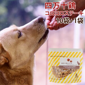 犬 おやつ 無添加 国産 低脂肪 四万十鶏ささみコロコロステーキ 60g×10袋セット+1袋 無添加 国産 低脂肪 ジャーキー 犬 の おやつ 猫 小型犬 ササミ 鶏肉 チキン