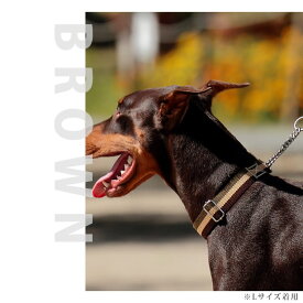 ハーフチョーク 大型犬 ASHU トリコロール ハーフチョークL 【リードは別売り】 しつけ トレーニング ハーフカラー ハーフチョーカー犬用首輪 お散歩 可愛い 犬のグッズ ペット用品 犬の首輪 ペットグッズ 愛犬