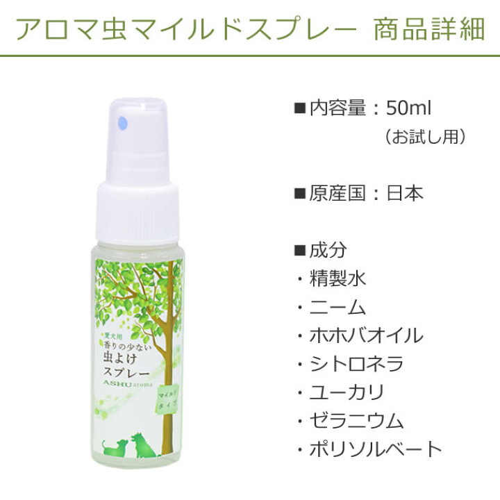 全日本送料無料 レニーム 50ml 虫除けスプレー チワワ 小型犬 虫除け 虫避け 蚊避け 防虫 天然 Shipsctc Org