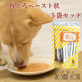 愛犬愛猫用ペースト状のおやつ　旨とろ　チキン　5袋セット（10g×60本入）うまとろ