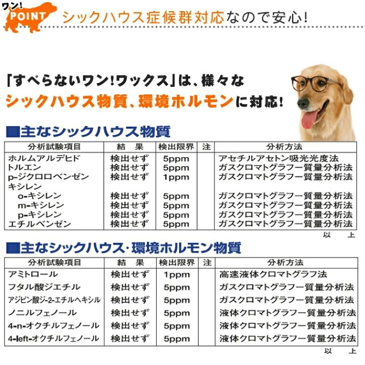 楽天市場 犬 滑り止め すべらないワン ワックス 2ｌ フローリング すべらんワックス スベリ止め 滑らない Wax 無添加 安全 舐めても安心対応 帝塚山ハウンドカム 楽天市場店